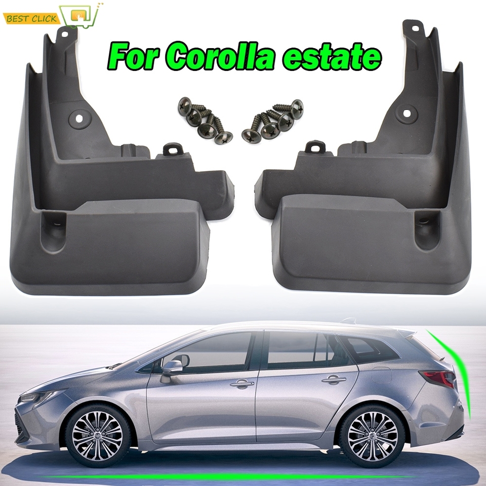 

Формованные брызговики для Toyota Corolla E210 Touring Sports Estate 2019 2020 2021 2022 2023, брызговики, передние и задние брызговики