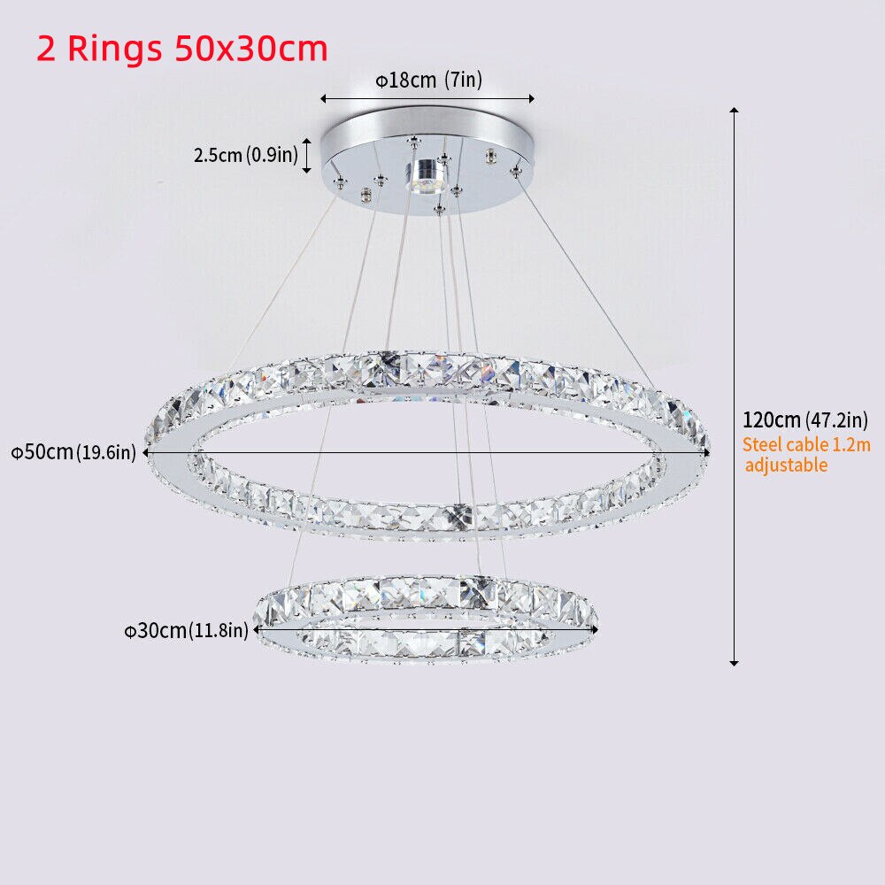 

Люстра GreeLustr Luminaria Nordic хрустальная LED