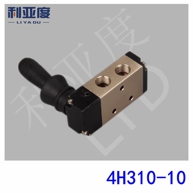 

4H310-10 G3/8 два пяти ручных клапана ручной клапан пневматический направленный клапан резьба винта