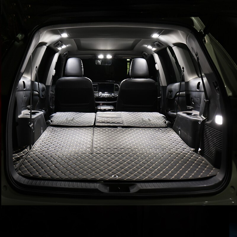 

Для Hyundai Santa Fe 2 см 2007 2008 2009 2010 2011 2012 13 шт. фотолампа номерной знак багажник аксессуары для освещения