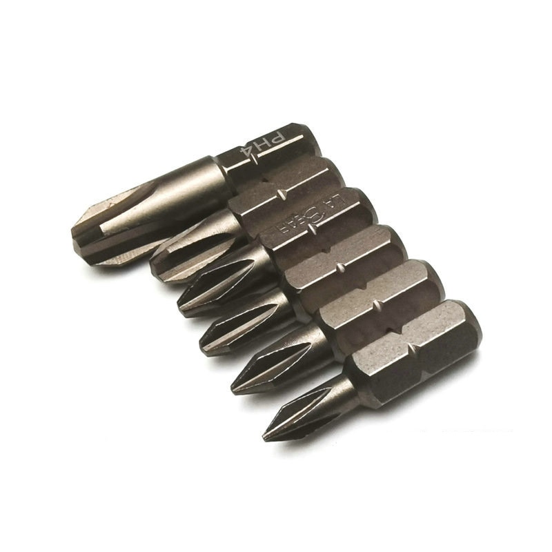 

Набор бит Paowuxian для крестовой отвертки PH 1/4", 6 шт., S2