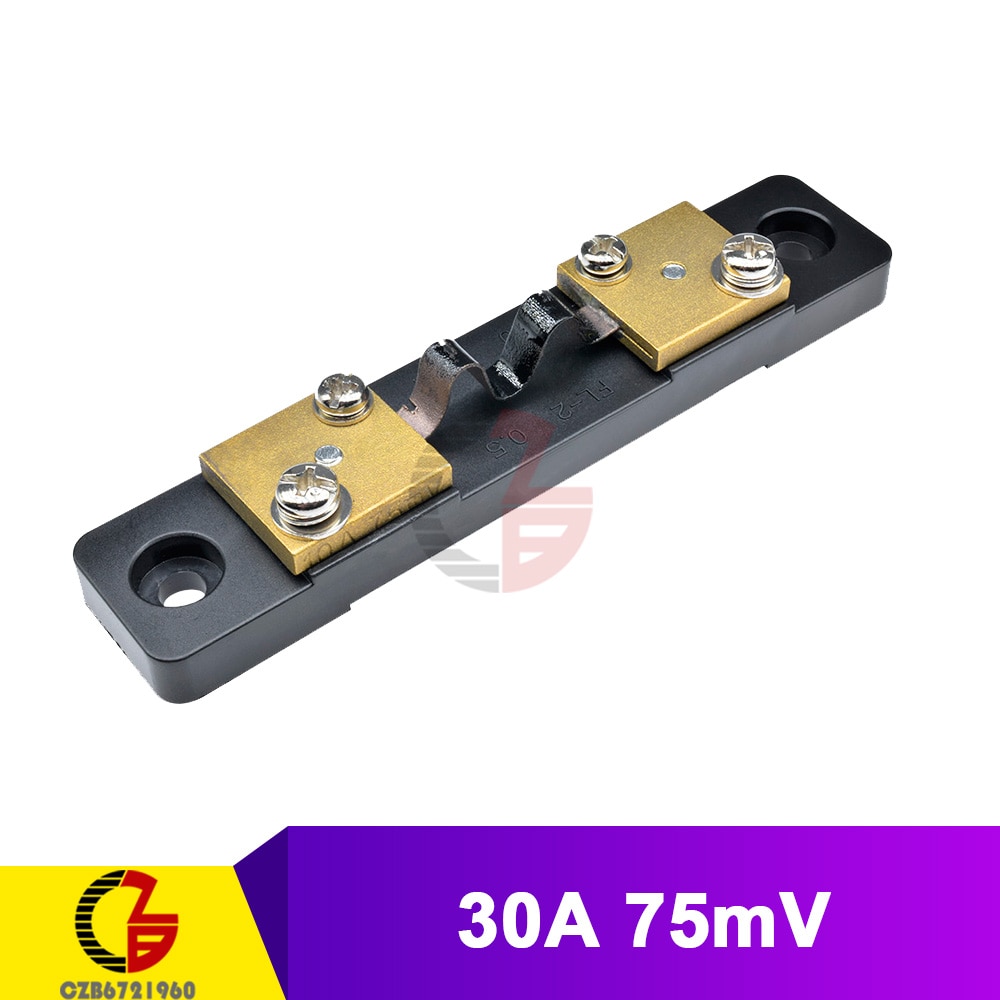 

Внешний шунт diymore 10-300A 75mV