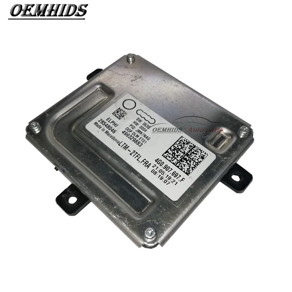 

4G 0907697 F Для A6L A7 4GA R8 RS7 S6 S7 TT TTS Превосходный Scirocco Multivan T5 T6 Polo DRL Светодиодный модуль управления фарами Оригинальный б/у