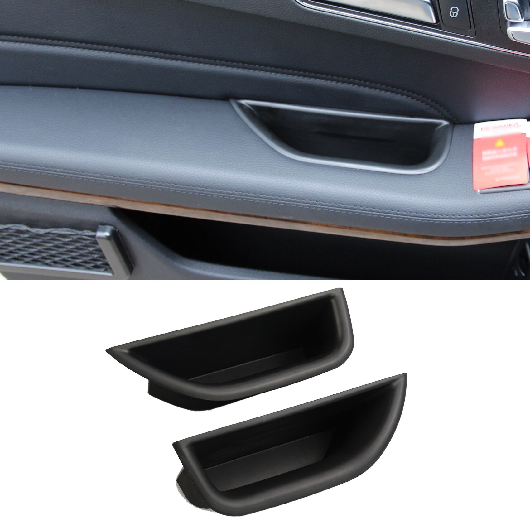 

Для Mercedes Benz 2008-2015 E Class W212, дверная ручка, контейнер, поднос, ящик для хранения, автомобильный Органайзер, аксессуары, передняя B