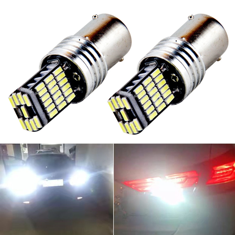 

1 шт. 45SMD 1156 BA15S P21W 1157 P21/5W BAY15D BAU15S PY21W светодиодный автомобильный стоп-сигнал s фонасветильник заднего хода