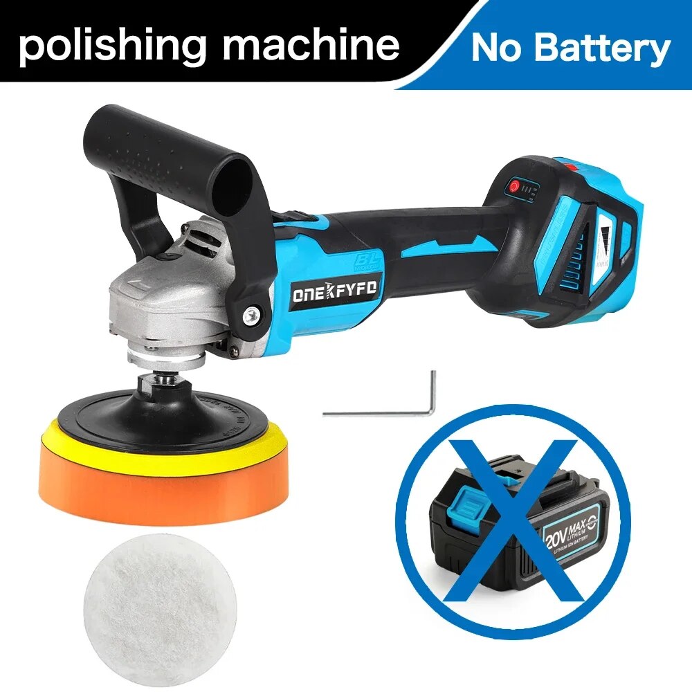

Автомобильный полировщик ONEKFYFD Car Polisher 125 мм 1600 Вт