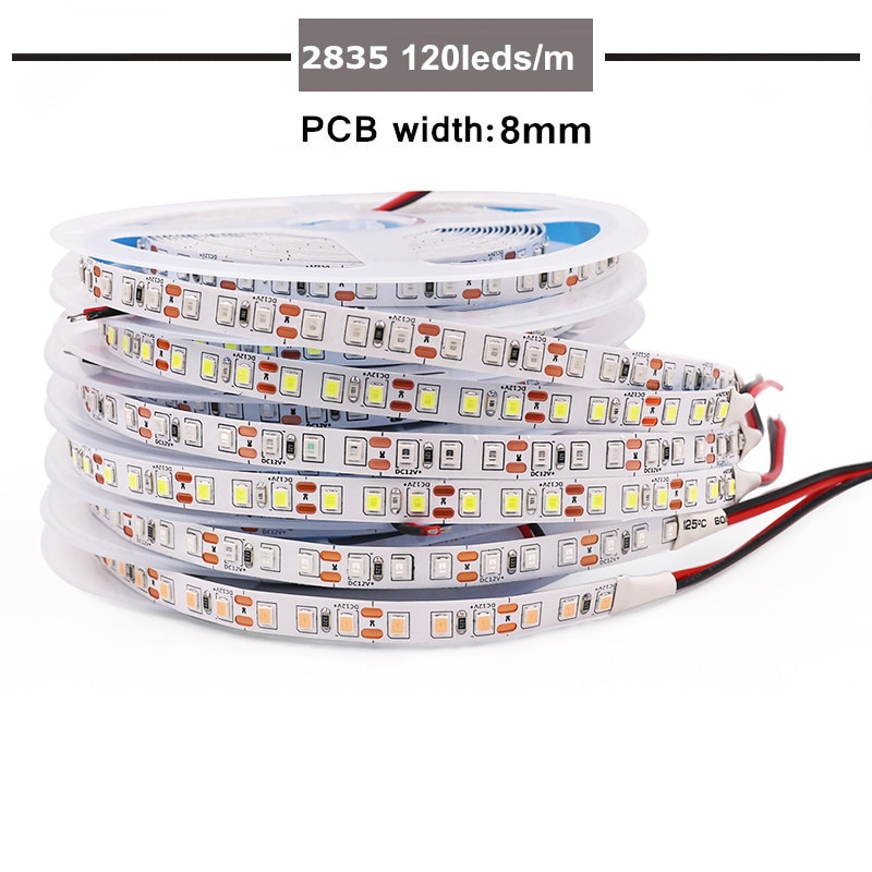 

Светодиодная лента GAHADA 5м 2835/5050/5054 DC12V