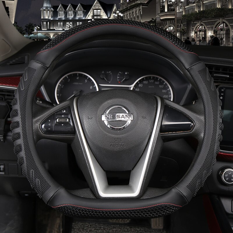 

D-образная кожа для Nissan Rogue X-trail T32 Kicks Rogue Sport Hybrid 2017 - 2021 Qashqai 2019 - 2021
