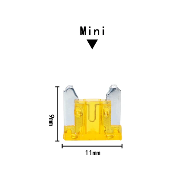 

Micro Mini Small Medium Micro2 Предохранитель для мотоциклов 2A 3A 5A 7.5A 10A 15A 20A 25A 30A 35A 40A 50A Лезвие предохранителя