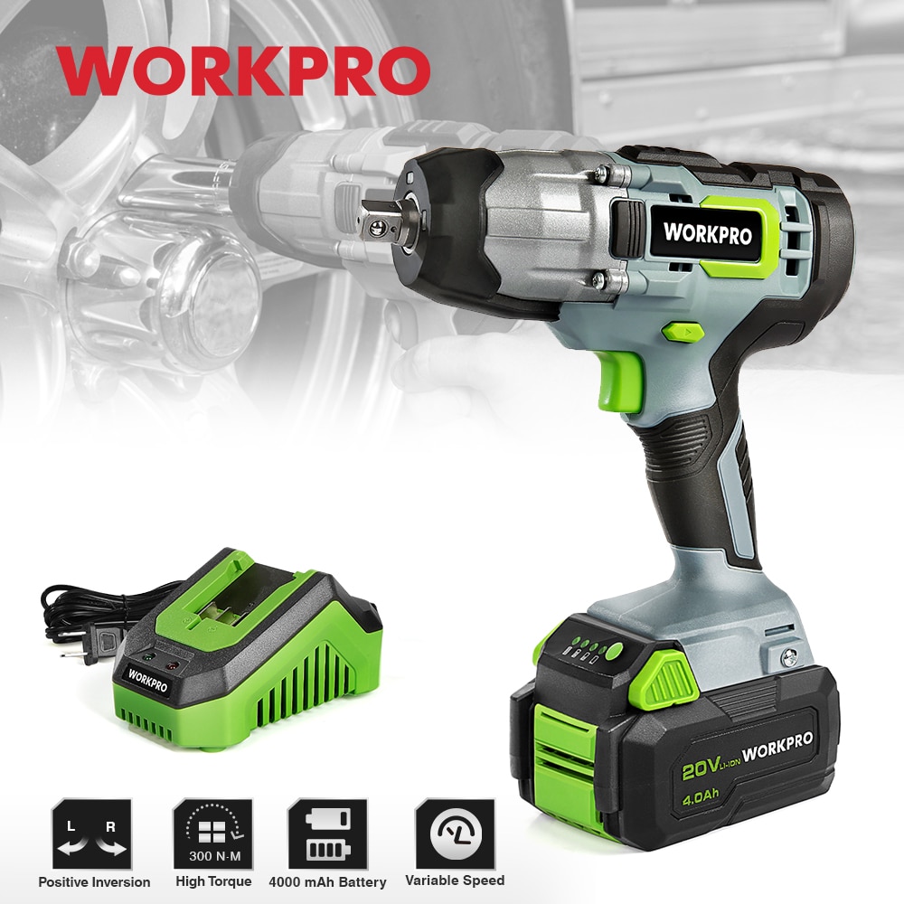 

WORKPRO 20V Беспроводной электрический гайковерт
