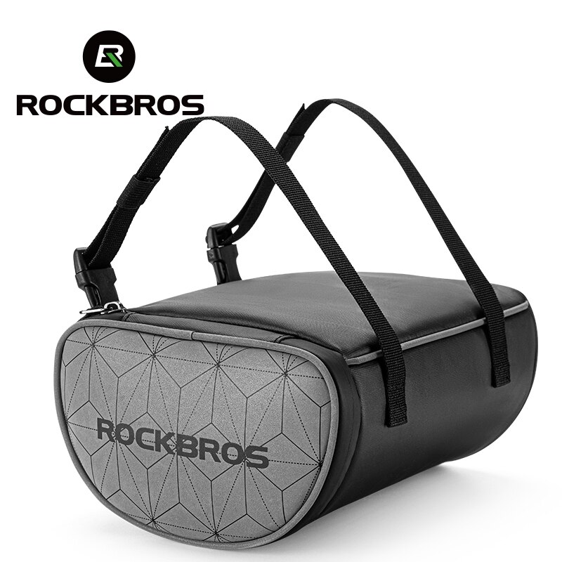 

Сумка для электровелосипеда ROCKBROS, воздухопроницаемая вместительная сумка на заднее сиденье электровелосипеда, уличная дорожная сумка для мотоцикла