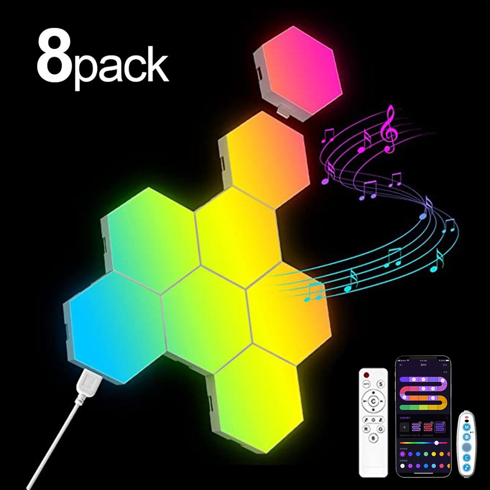 

TouCloud RGB умный шестиугольный светильник