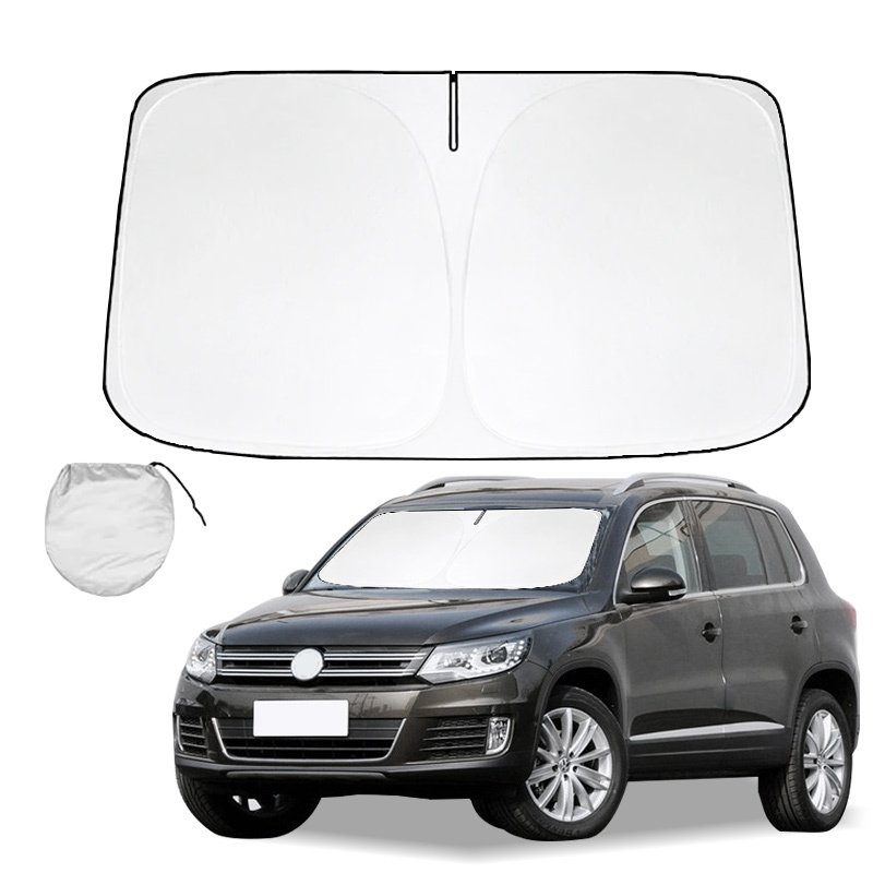 

Солнцезащитный козырек на лобовое стекло для Volkswagen VW Tiguan MK2, защита от солнца, солнцезащитный козырек, складные блоки, УФ-лучи, сохраняет автомобильный кулер