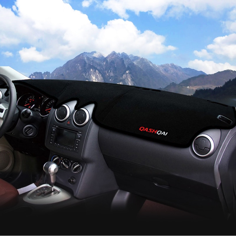 

Для Nissan Qashqai J10 2008 2009 2010 2011 2012 2013, чехол для приборной панели автомобиля, козырек от солнца, избегайте световых накладок, коврики с защитой от УФ-лучей
