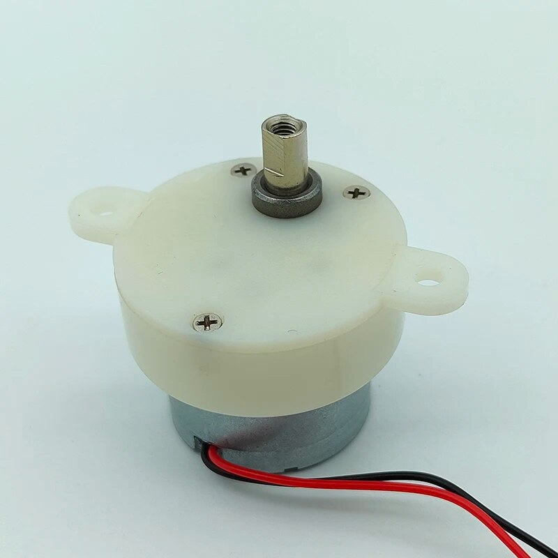 

Micro 300 Gear Motor DC 3V 5V 6V 29RPM Slow Speed Mini 32mm Turbo Worm Gearbox Gear Reduction Motor DIY Stage Lights Toy Model
