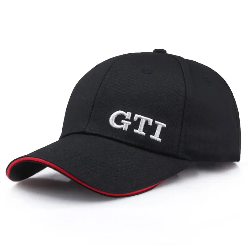 

Модные бейсболки унисекс GTi с вышивкой букв, весенне-осенние уличные регулируемые повседневные шапки, солнцезащитная шляпа для автомобиля Vw Gti