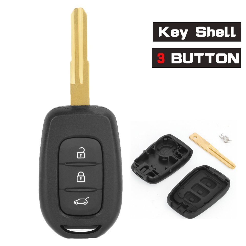 

Корпус дистанционного ключа DIYKEY 2B/3B для Renault Sandero Logan устройства Dokker Dacia Duster 2012-2020