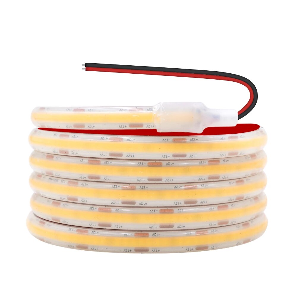 

HEGEHE светодиодная лента IP68 320LED/м тёплый/естественный/холодный белый 12/24В
