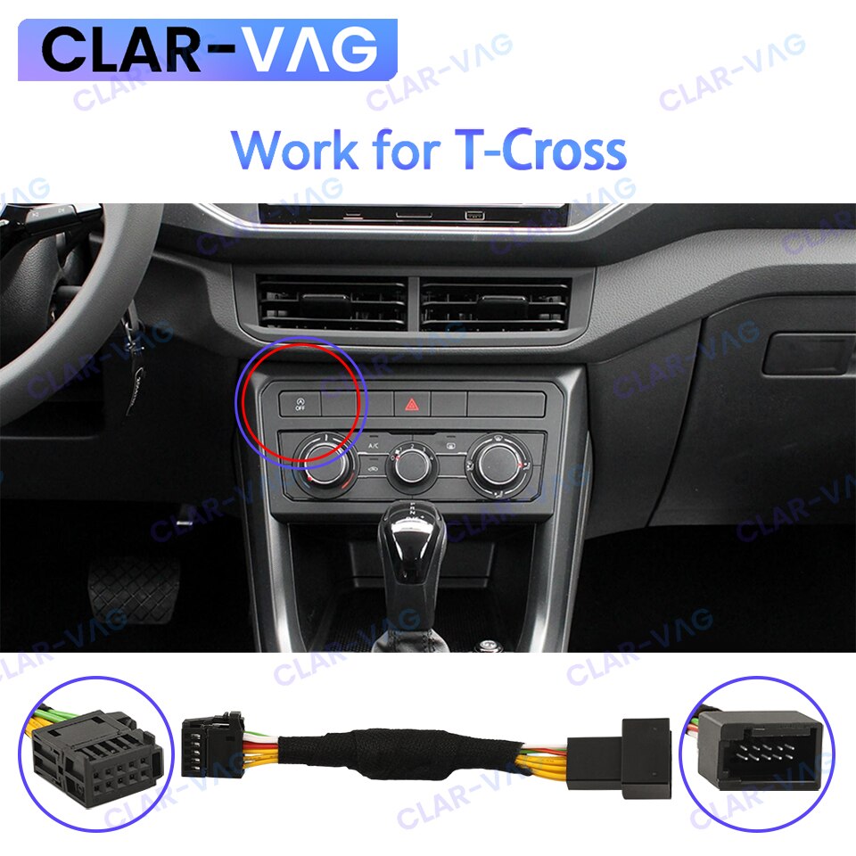 

Кабель для автоматического запуска и отключения двигателя для VW T-Cross Multivan T6.1 Skoda Fabia Scala