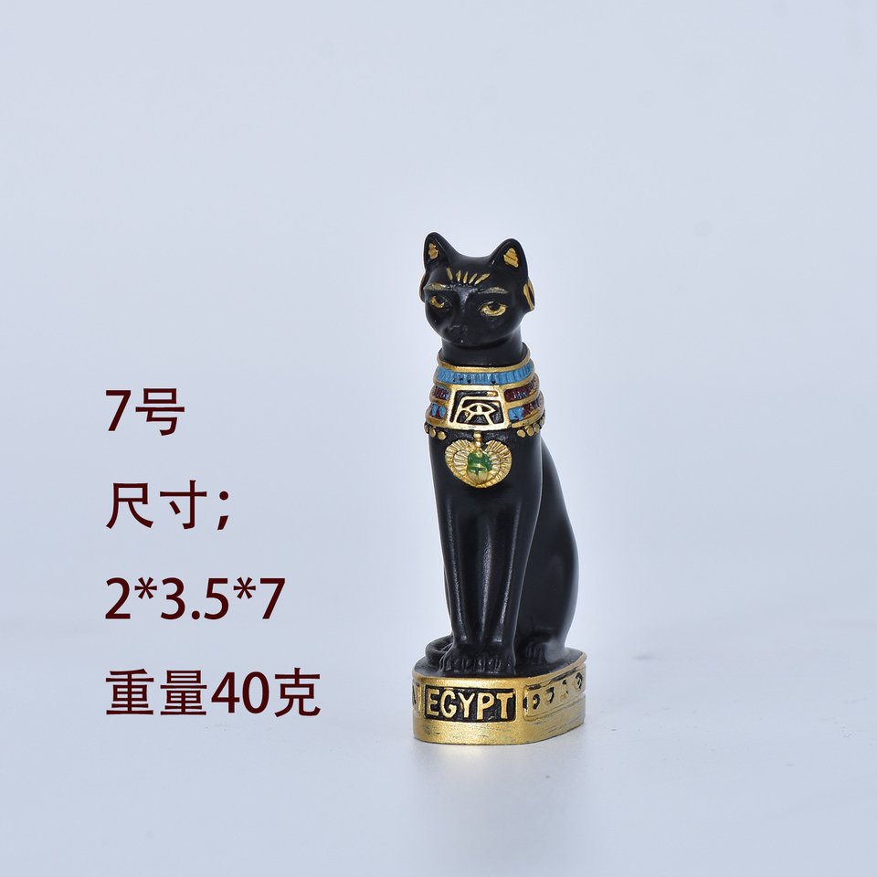 

Новая статуя кошки, украшение, египетская фигурка кота, украшение, винтажная статуя богини кошки, домашний сад, мини-украшение в виде животного