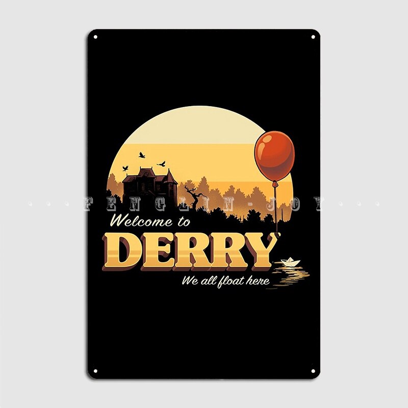 

Металлическая табличка "Welcome To Derry It"