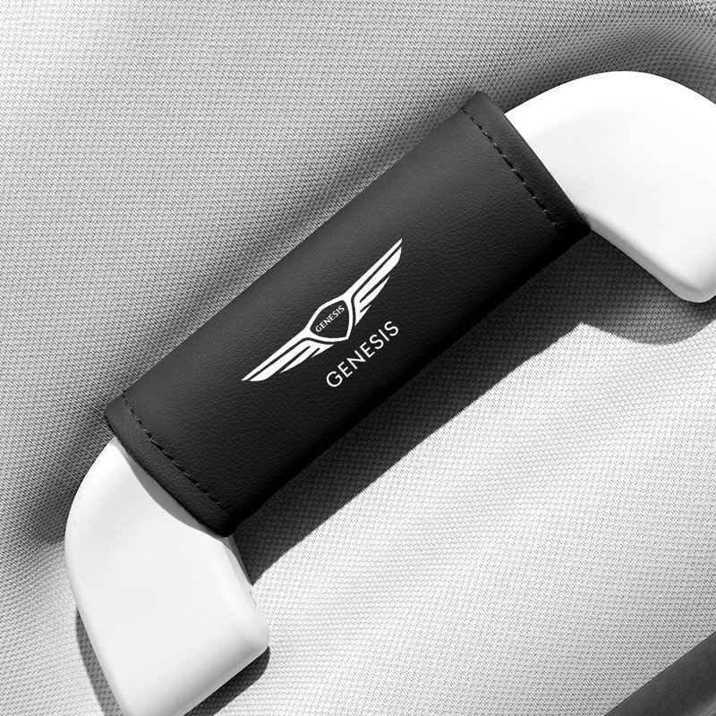 

Кожаный Автомобильный подлокотник для крыши Genesis Essentia G70 GV80 G90 GV90 G60 G80 GV70, Натяжной чехол, защитные перчатки, автомобильные аксессуары