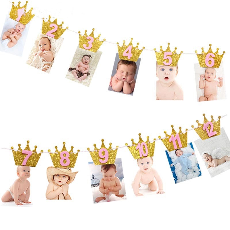

Гирлянда Happy Birthday 12 Months WEIGAO