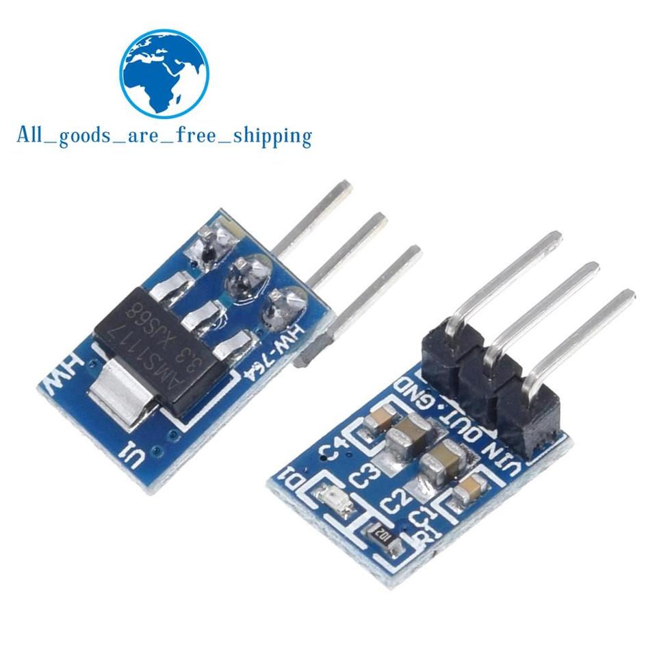 

Регуляторы напряжения TZT Step-Down Power Supply Buck Module AMS1117 800mA