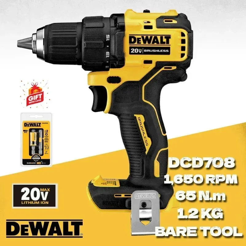 

DEWALT DCD708 ATOMIC Беспроводная дрель
