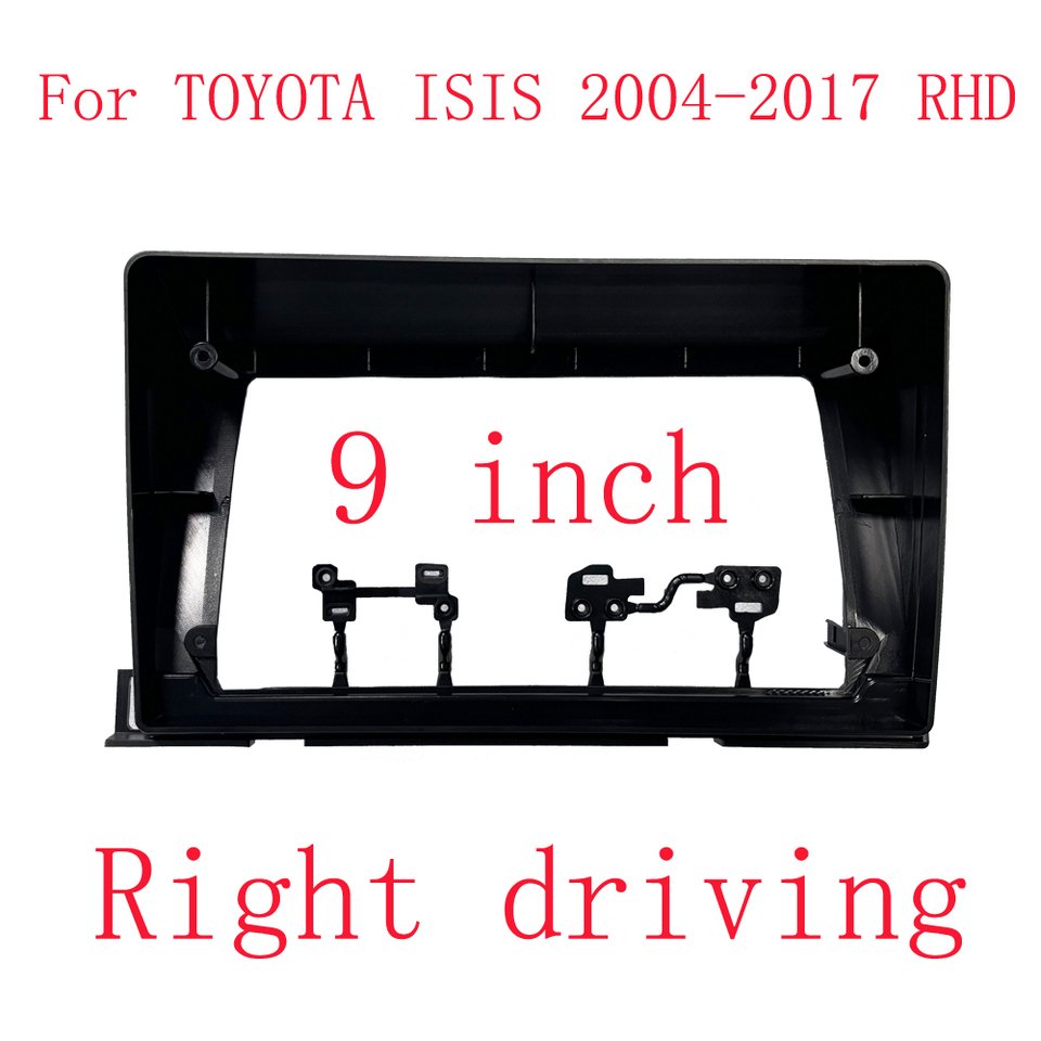 

Комплект рамок для автомобиля, 9 дюймов, Android, панель Fascia Для TOYOTA ISIS 2004-2017 RHD, Задняя деталь, без кабеля, большой экран, Радио Рамка