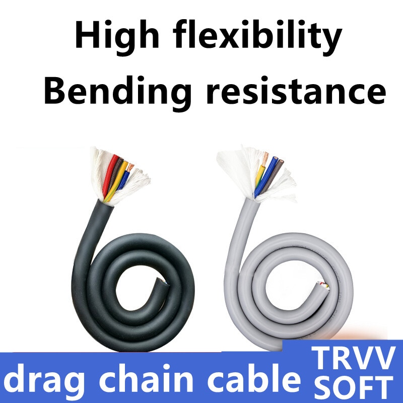 

Кабель цепи перетаскивания MYYONG TRVV 2-40core 26-11AWG