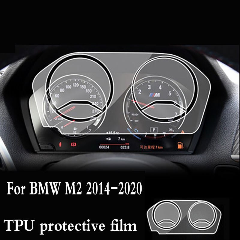 

Для BMW F87 M2 2014-2020 Автомобильная интерьерная приборная панель мембрана ЖК-экран аксессуары против царапин
