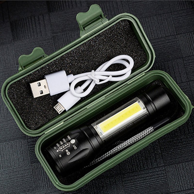 

Портативный LED фонарь Litwod XP-G Q5 & COB 2000 люмен