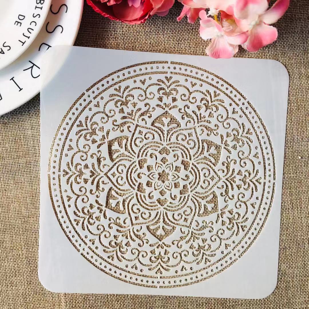 

Многослойные трафареты Mandala Circle No. 9 TIAMECH