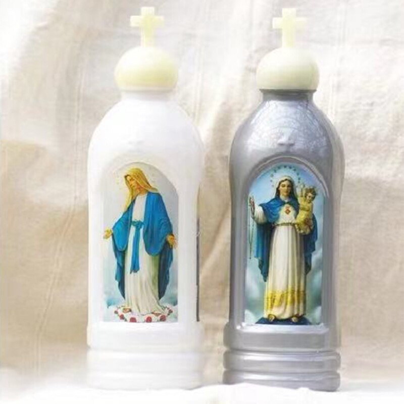 

Светящаяся пластиковая бутылка для святой воды