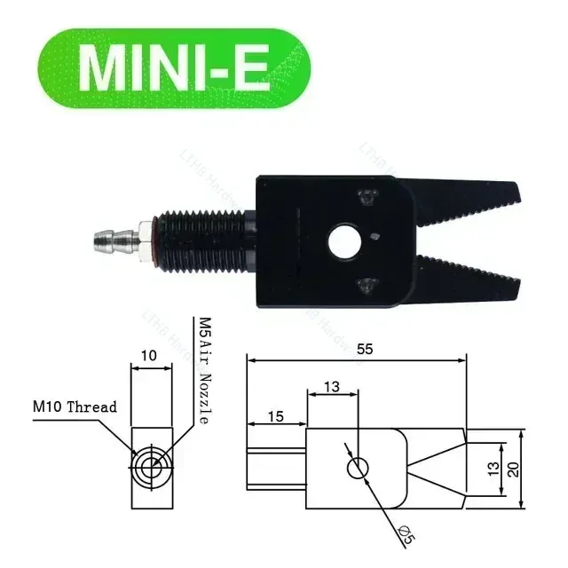 

Пневматический мини захват NoEnName_Null MINI A