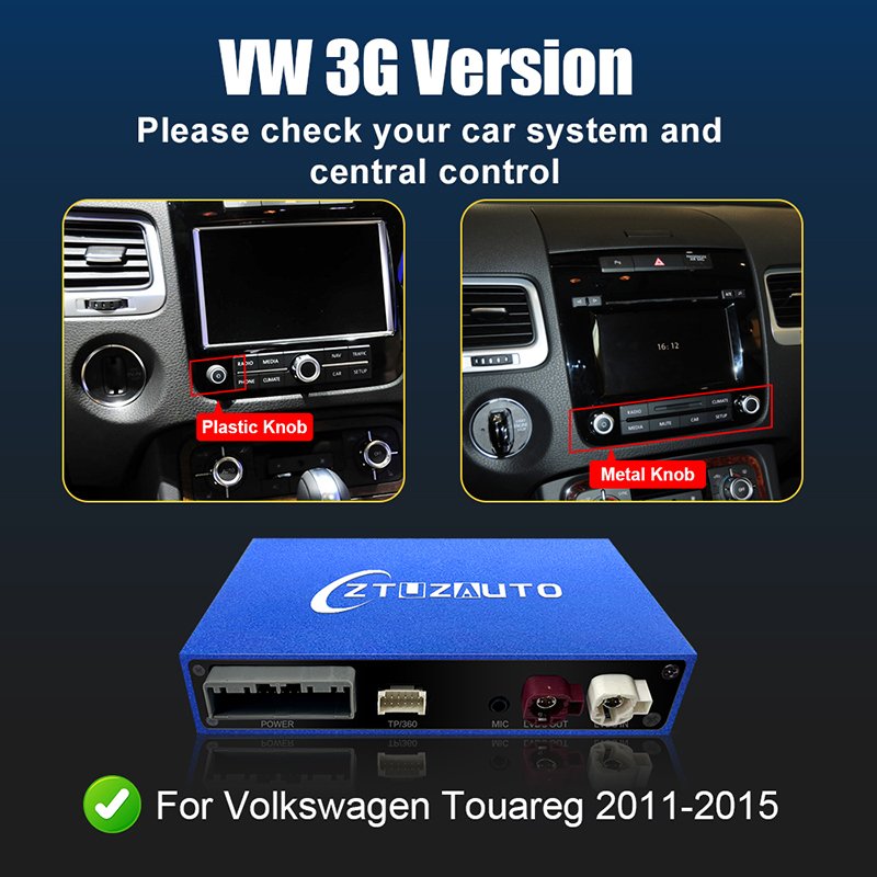 

Беспроводная Коробка CarPlay Для Volkswagen Touareg RNS850 2010-2017 Android, Автоматическая Навигация, Зеркальная Связь