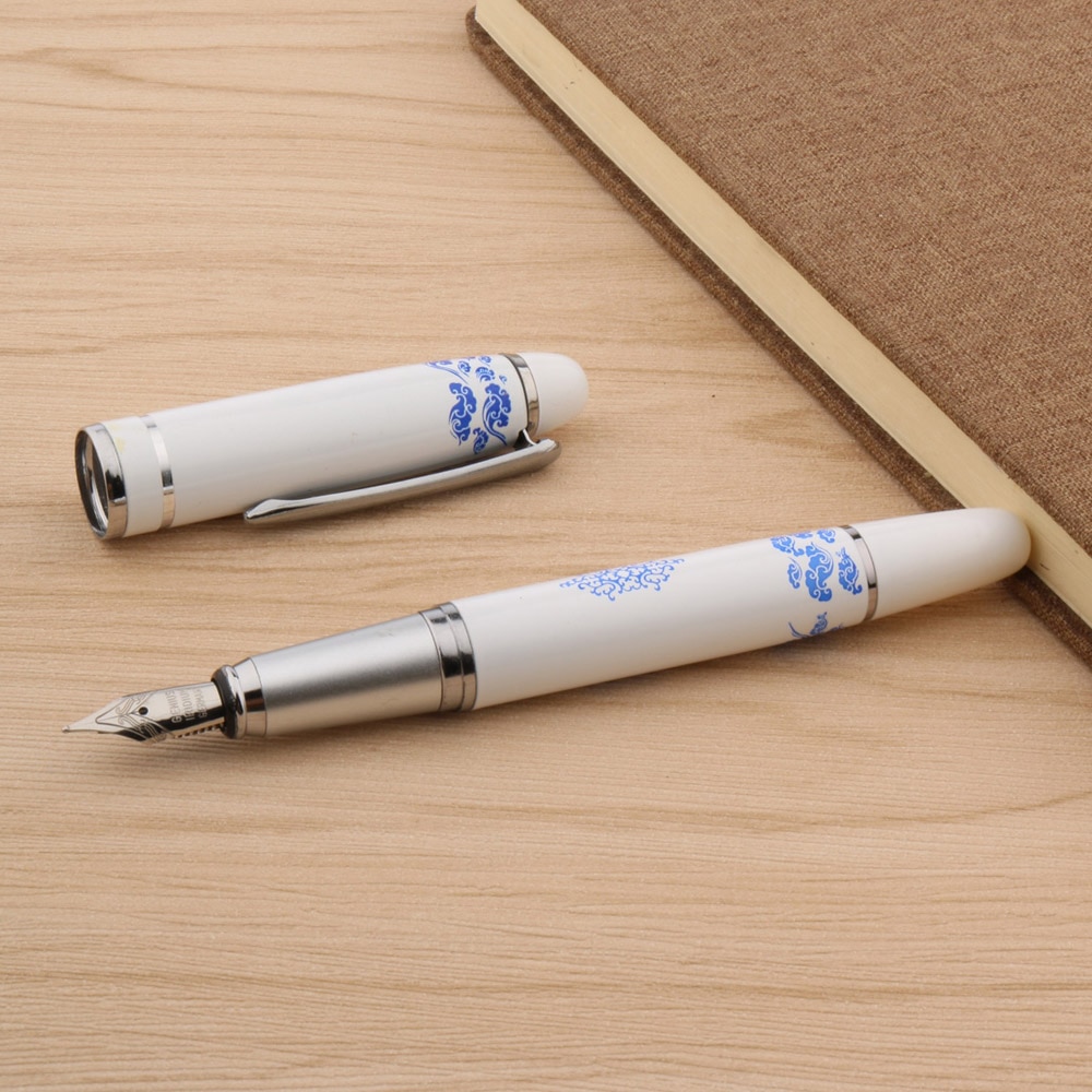 

Перьевая ручка Jinhao Белый и Черный