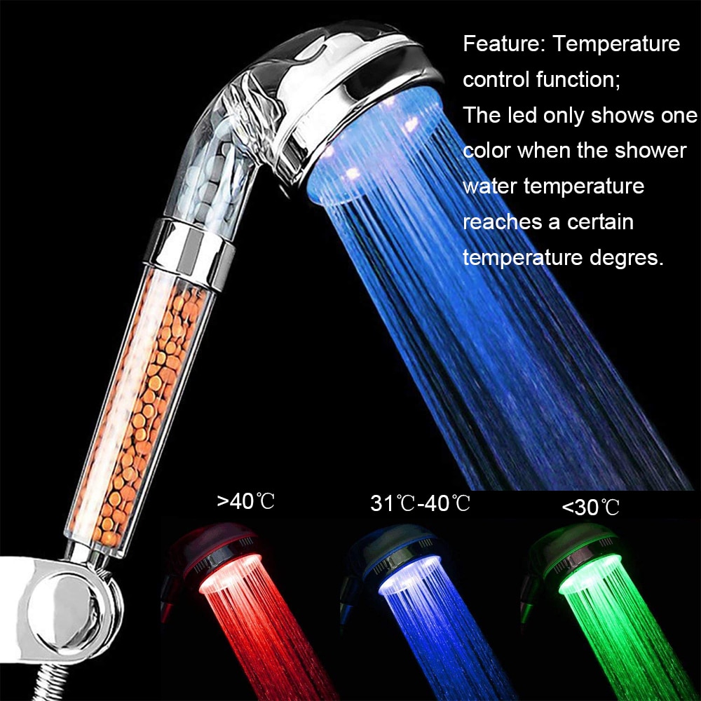 

Z&L LED меняющая цвет душевая лейка