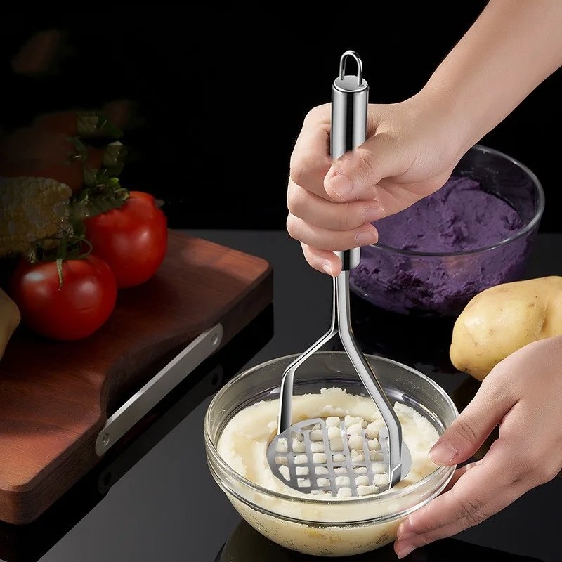 

Маленький Инструмент Для Домашней Кухни, Креативный Пресс Для Грязи, Нержавеющая Сталь, Картофелерезка