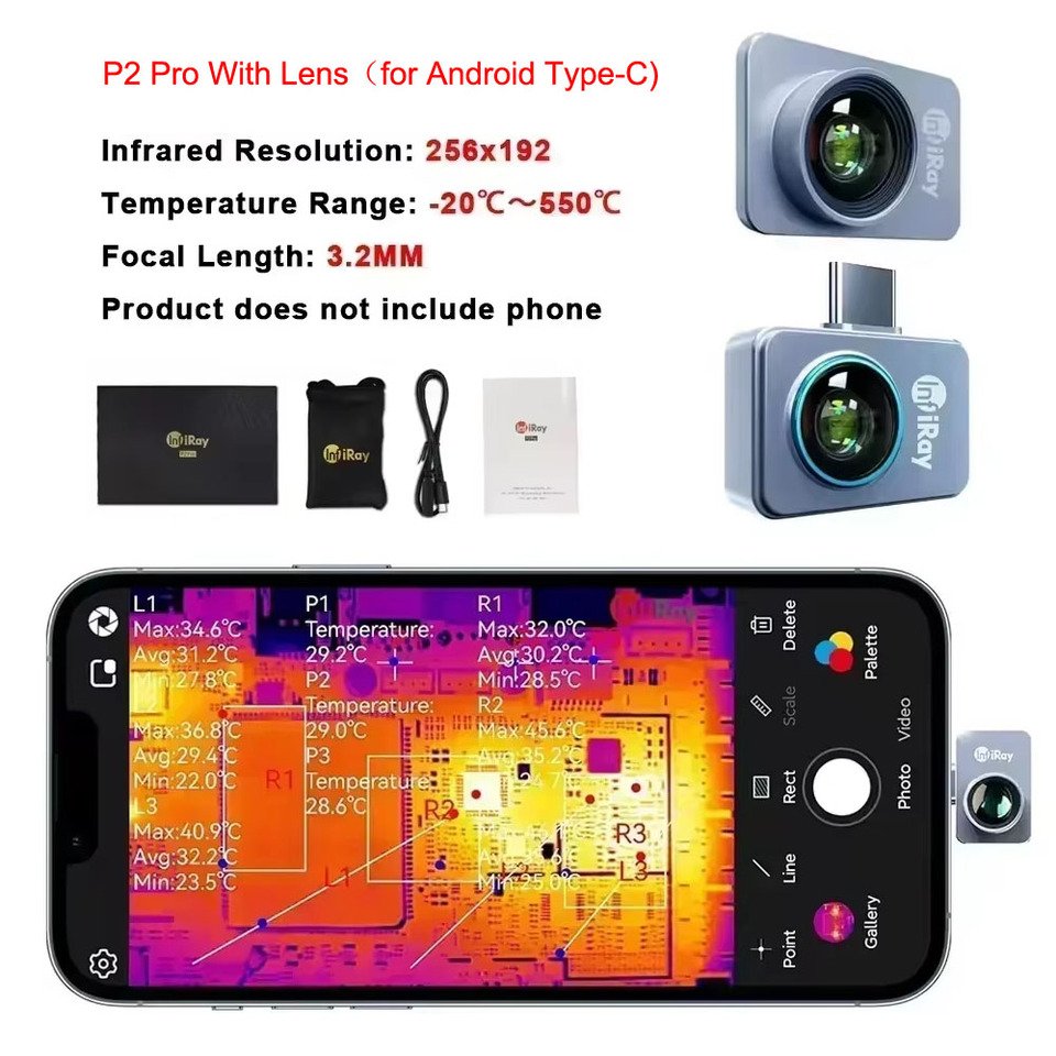 

InfiRay P2 Pro тепловизор