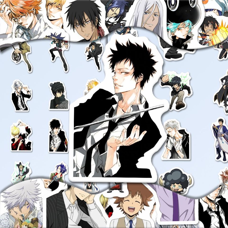 

Katekyo Hitman Reborn наклейка Sawada Tsunayoshi