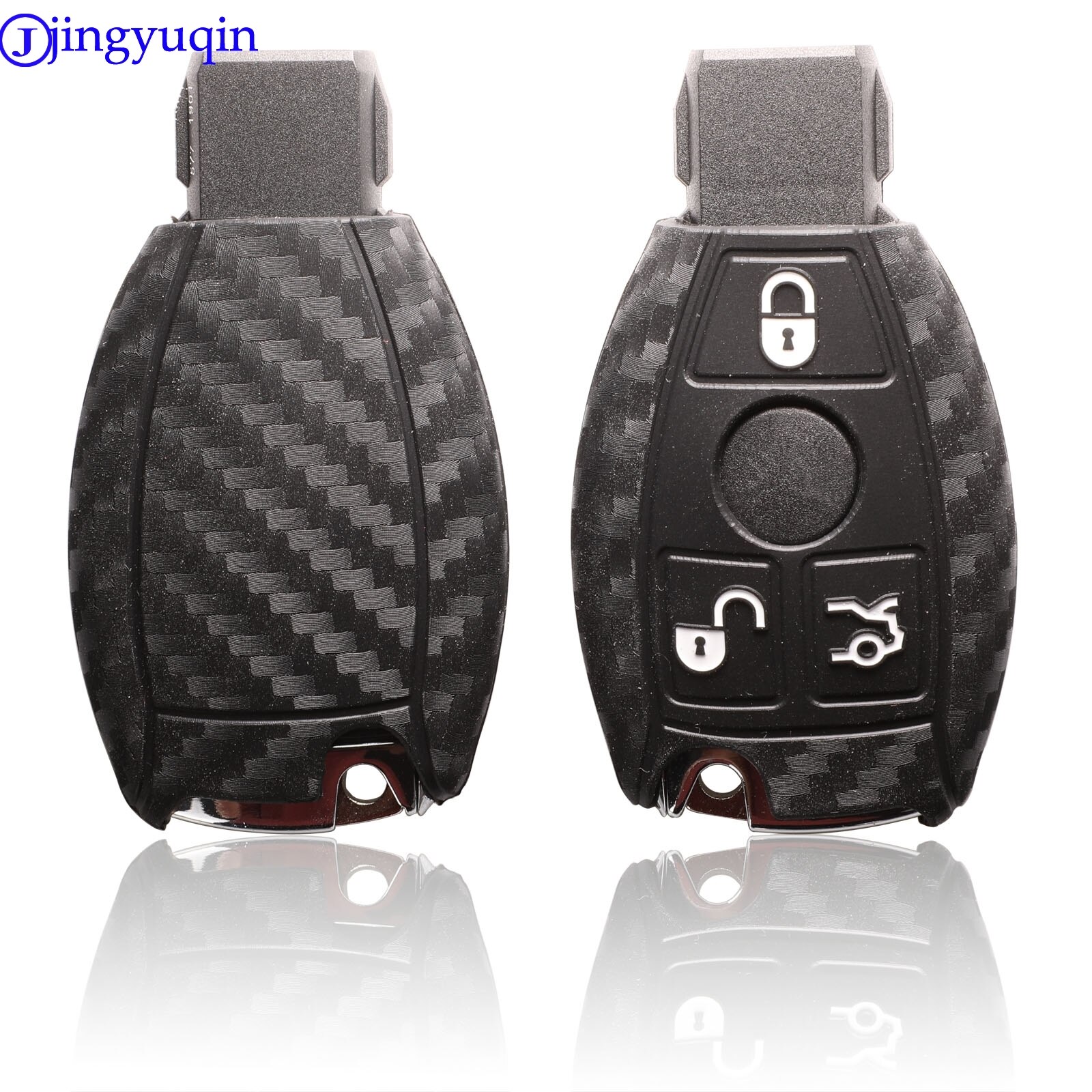

Jingyuqin 3 кнопки для Mercedes Benz CLS CLA GL R SLK AMG A B C S Class Procted