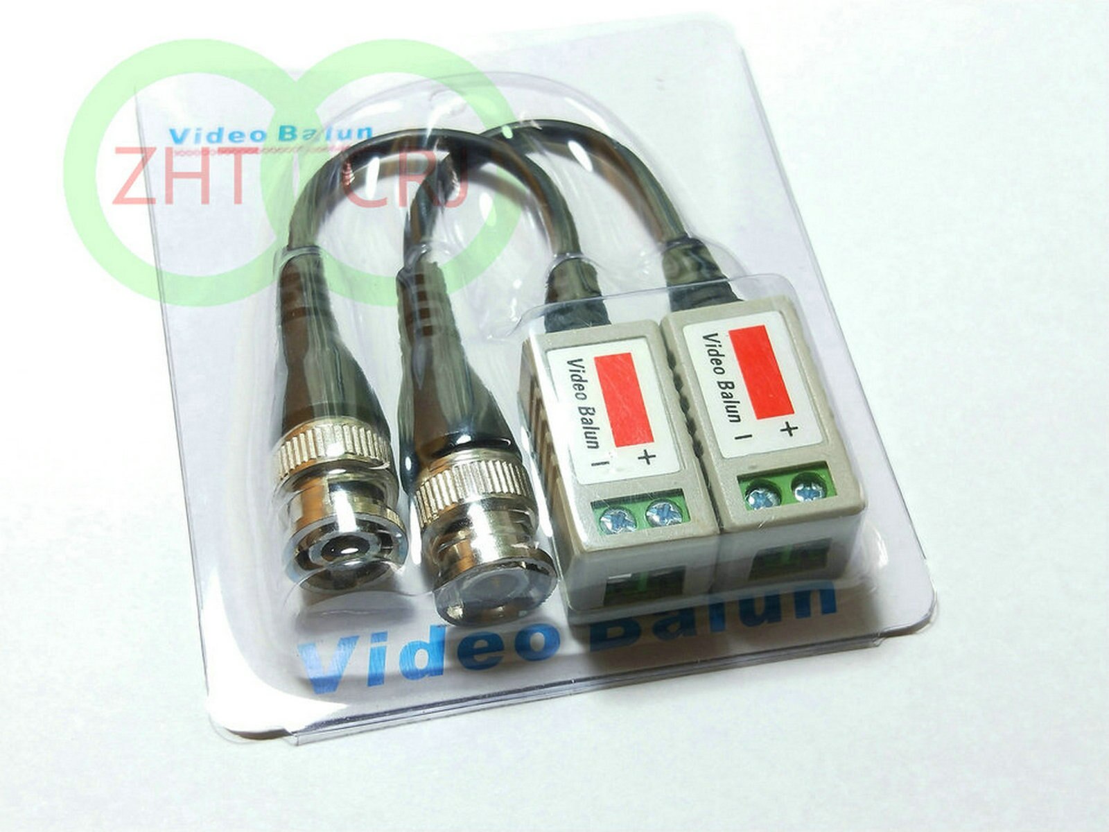 

10 пар (20 шт.) CCTV BNC pigtail video balun через кабель CAT5e