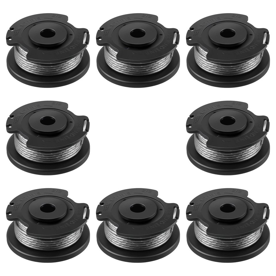 

8 шт., сменные шпули для триммера Bosch EasyGrassCut 23, 26, 18, 18-230, 18-260, 18-26