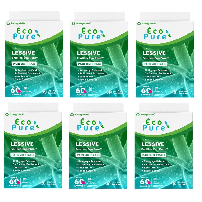 

Eco Pure Веганские листы для стирки