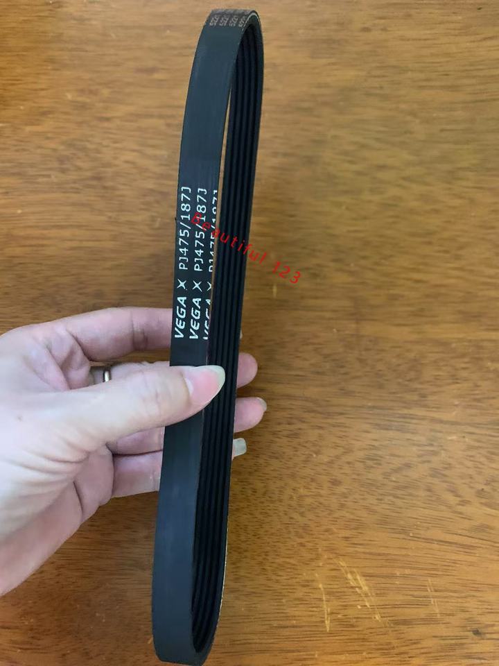

VEGA V-Belt PJ475 187J 3/4/5/6/7 ребер ремень двигателя беговой дорожки резиновый ремень с несколькими канавками приводной ремень