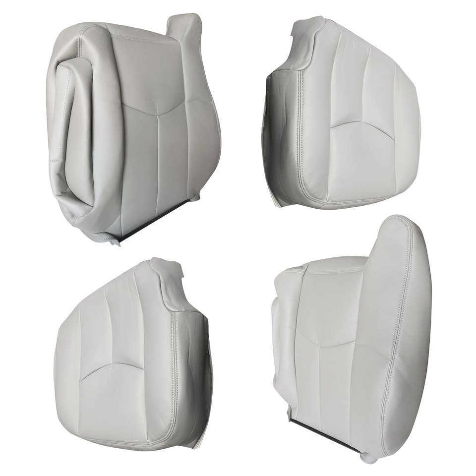 

Нижний кожаный чехол на сиденье для Chevy для Silverado для GMC для Sierra 2003, 2004, 2005, 2006,