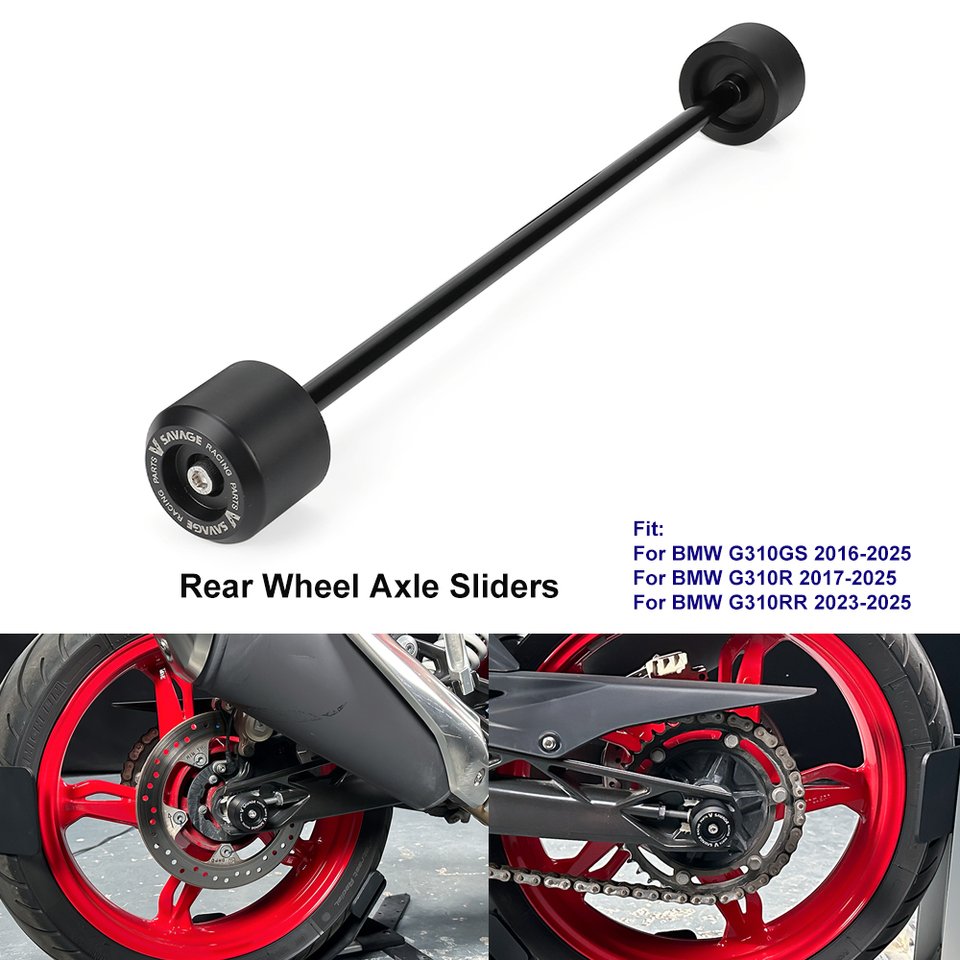 

Для BMW G310GS 2025, вилка колесной оси, слайдеры G310RR G310R 2017-2024, слайдер для рамы, защита от столкновений, ползунки для рамы мотоцикла