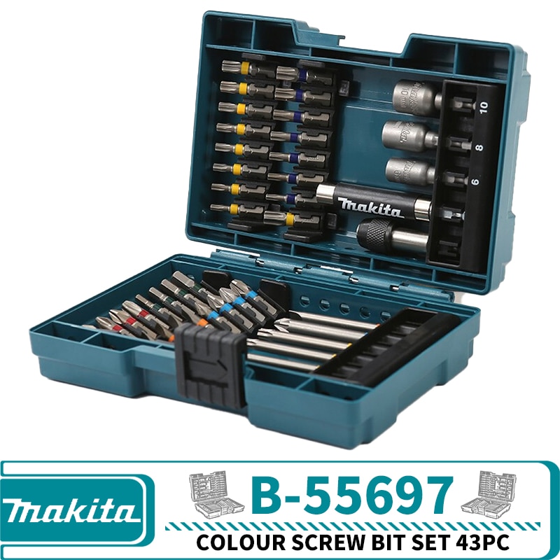

Makita B-55697 набор бит для отверток 43 шт